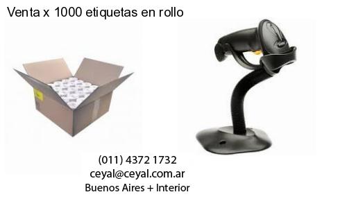 40 x 20 OPP x 500 etiquetas – Argentina