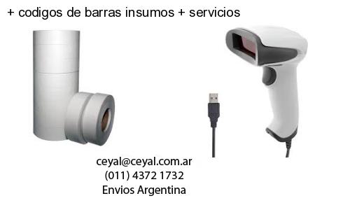   codigos de barras insumos   servicios