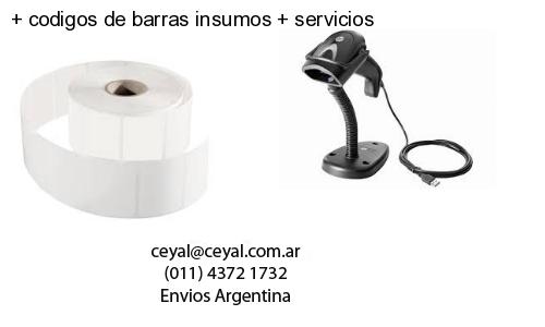   codigos de barras insumos   servicios