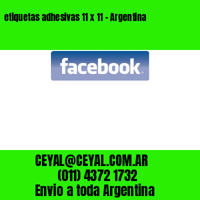 etiquetas adhesivas 11 x 11 – Argentina
