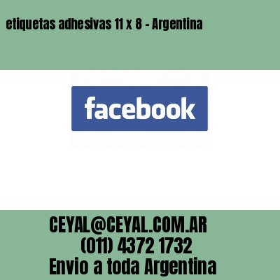etiquetas adhesivas 11 x 8 – Argentina