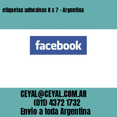 etiquetas adhesivas 8 x 7 – Argentina