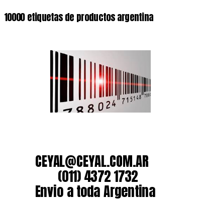 10000 etiquetas de productos argentina