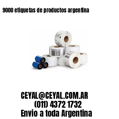 9000 etiquetas de productos argentina