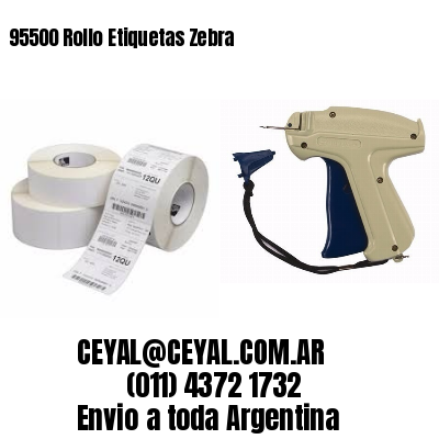 95500 Rollo Etiquetas Zebra