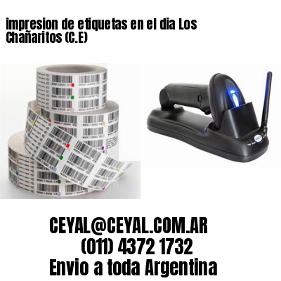 impresion de etiquetas en el dia Los Chañaritos (C.E)