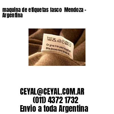 maquina de etiquetas fasco  Mendoza - Argentina
