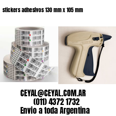 stickers adhesivos 130 mm x 105 mm