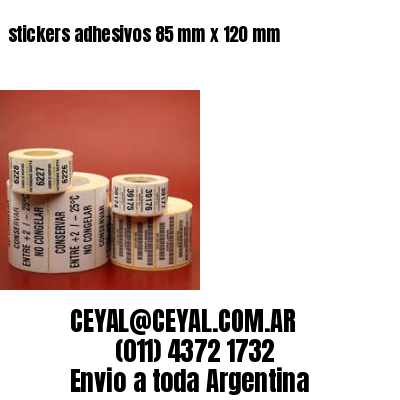 stickers adhesivos 85 mm x 120 mm