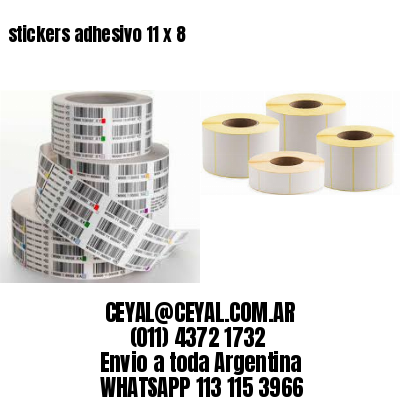stickers adhesivo 11 x 8