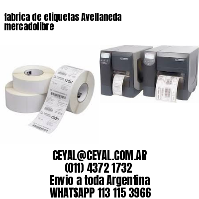 fabrica de etiquetas Avellaneda mercadolibre