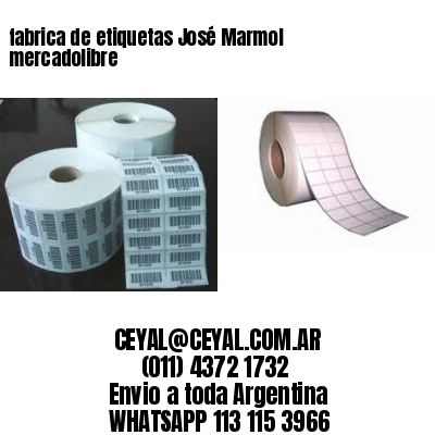 fabrica de etiquetas José Marmol mercadolibre