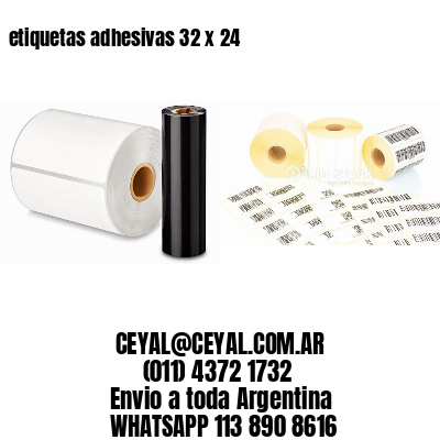 etiquetas adhesivas 32 x 24