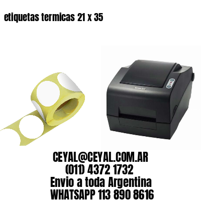 etiquetas termicas 21 x 35