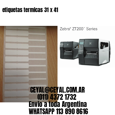 etiquetas termicas 31 x 41