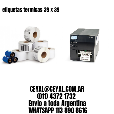 etiquetas termicas 39 x 39