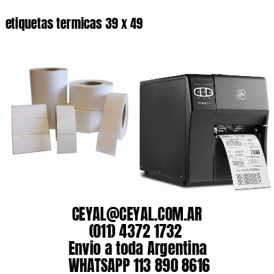 etiquetas termicas 39 x 49
