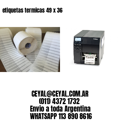 etiquetas termicas 49 x 36