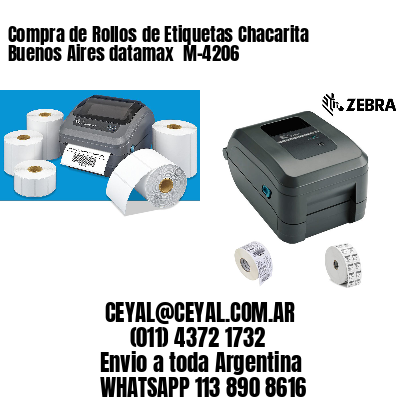 Compra de Rollos de Etiquetas Chacarita  Buenos Aires datamax  M-4206