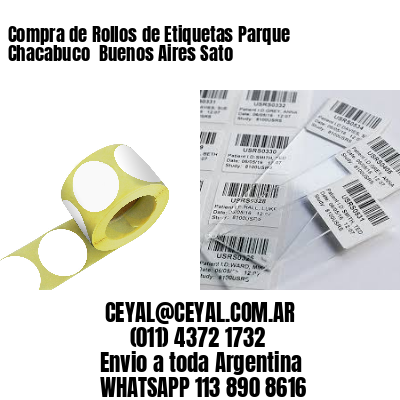 Compra de Rollos de Etiquetas Parque Chacabuco  Buenos Aires Sato