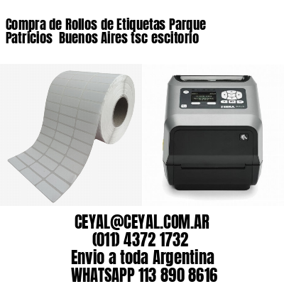 Compra de Rollos de Etiquetas Parque Patricios  Buenos Aires tsc escitorio