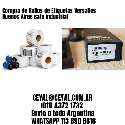 Compra de Rollos de Etiquetas Versalles  Buenos Aires sato industrial