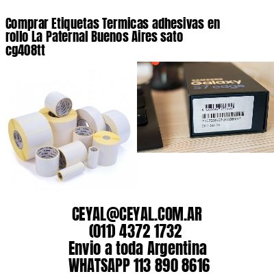 Comprar Etiquetas Termicas adhesivas en rollo La Paternal Buenos Aires sato cg408tt