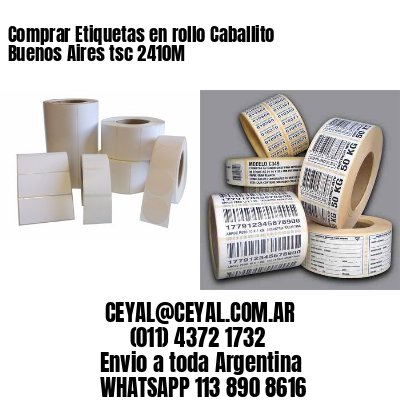 Comprar Etiquetas en rollo Caballito Buenos Aires tsc 2410M
