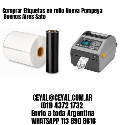 Comprar Etiquetas en rollo Nueva Pompeya  Buenos Aires Sato