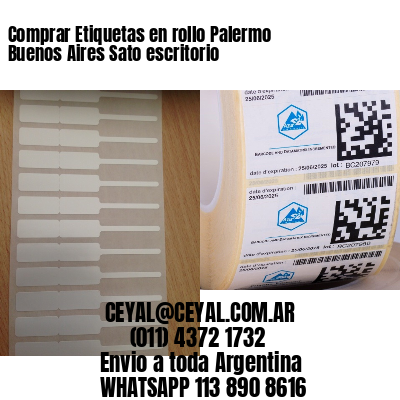 Comprar Etiquetas en rollo Palermo  Buenos Aires Sato escritorio
