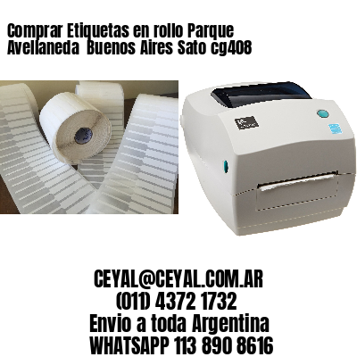 Comprar Etiquetas en rollo Parque Avellaneda  Buenos Aires Sato cg408