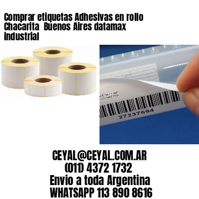 Comprar etiquetas Adhesivas en rollo Chacarita  Buenos Aires datamax industrial
