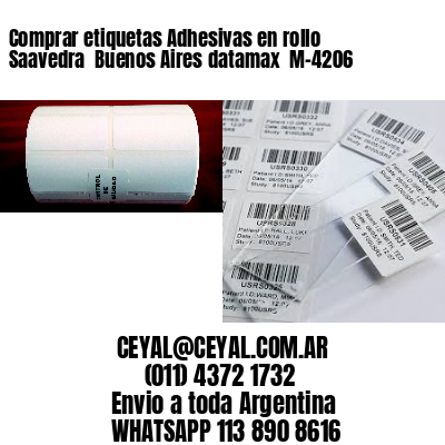 Comprar etiquetas Adhesivas en rollo Saavedra  Buenos Aires datamax  M-4206