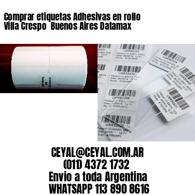 Comprar etiquetas Adhesivas en rollo Villa Crespo  Buenos Aires Datamax