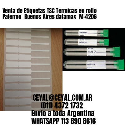 Venta de Etiquetas TSC Termicas en rollo Palermo  Buenos Aires datamax  M-4206
