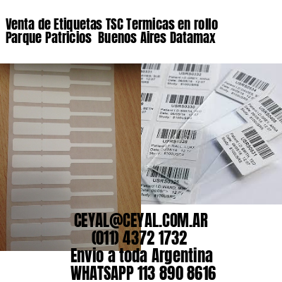 Venta de Etiquetas TSC Termicas en rollo Parque Patricios  Buenos Aires Datamax