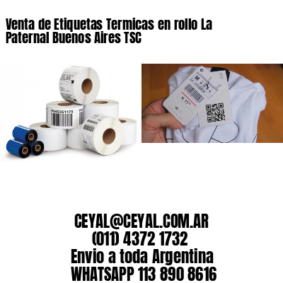 Venta de Etiquetas Termicas en rollo La Paternal Buenos Aires TSC