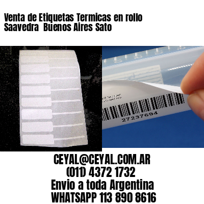 Venta de Etiquetas Termicas en rollo Saavedra  Buenos Aires Sato