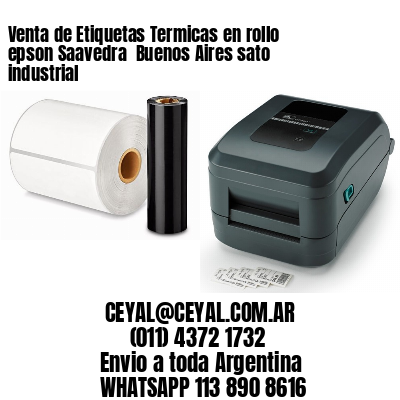 Venta de Etiquetas Termicas en rollo epson Saavedra  Buenos Aires sato industrial
