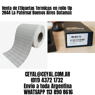 Venta de Etiquetas Termicas en rollo tlp 2844 La Paternal Buenos Aires Datamax