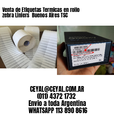 Venta de Etiquetas Termicas en rollo zebra Liniers  Buenos Aires TSC