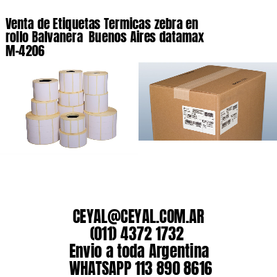Venta de Etiquetas Termicas zebra en rollo Balvanera  Buenos Aires datamax  M-4206