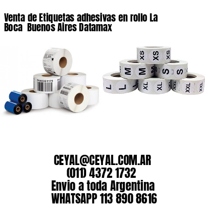 Venta de Etiquetas adhesivas en rollo La Boca  Buenos Aires Datamax
