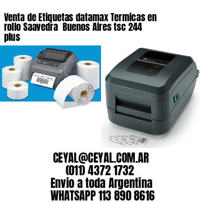 Venta de Etiquetas datamax Termicas en rollo Saavedra  Buenos Aires tsc 244 plus