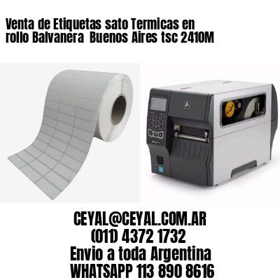 Venta de Etiquetas sato Termicas en rollo Balvanera  Buenos Aires tsc 2410M