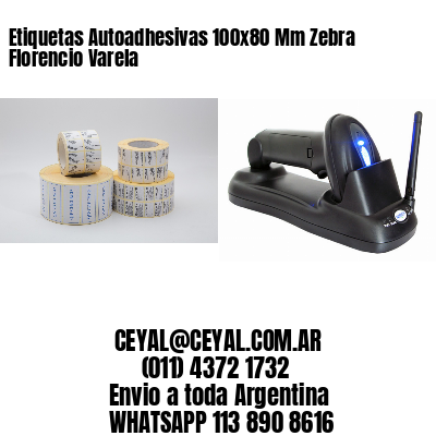 Etiquetas Autoadhesivas 100x80 Mm Zebra  Florencio Varela 