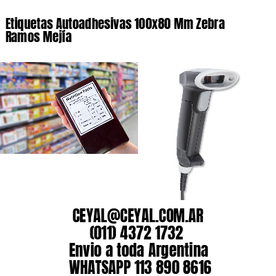 Etiquetas Autoadhesivas 100x80 Mm Zebra  Ramos Mejía 