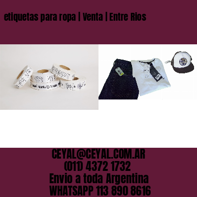 etiquetas para ropa | Venta | Entre Rios