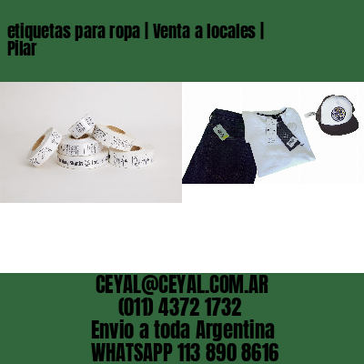 etiquetas para ropa | Venta a locales | Pilar