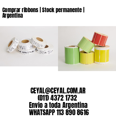 Comprar ribbons | Stock permanente | Argentina